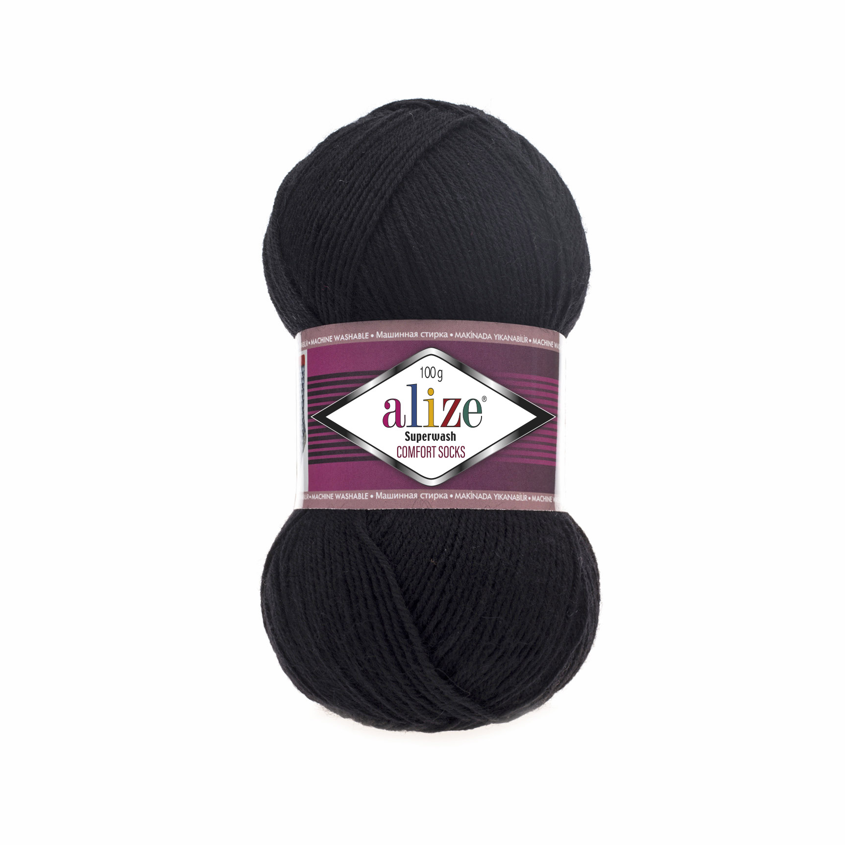 Alize Superwash 60 черный