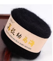 Baby Mohair 01 черный