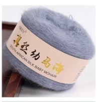 Baby Mohair 17 серый