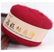 Baby Mohair 33 красный