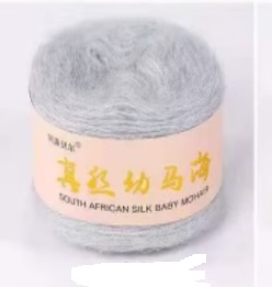 Baby Mohair 42 светло-серый
