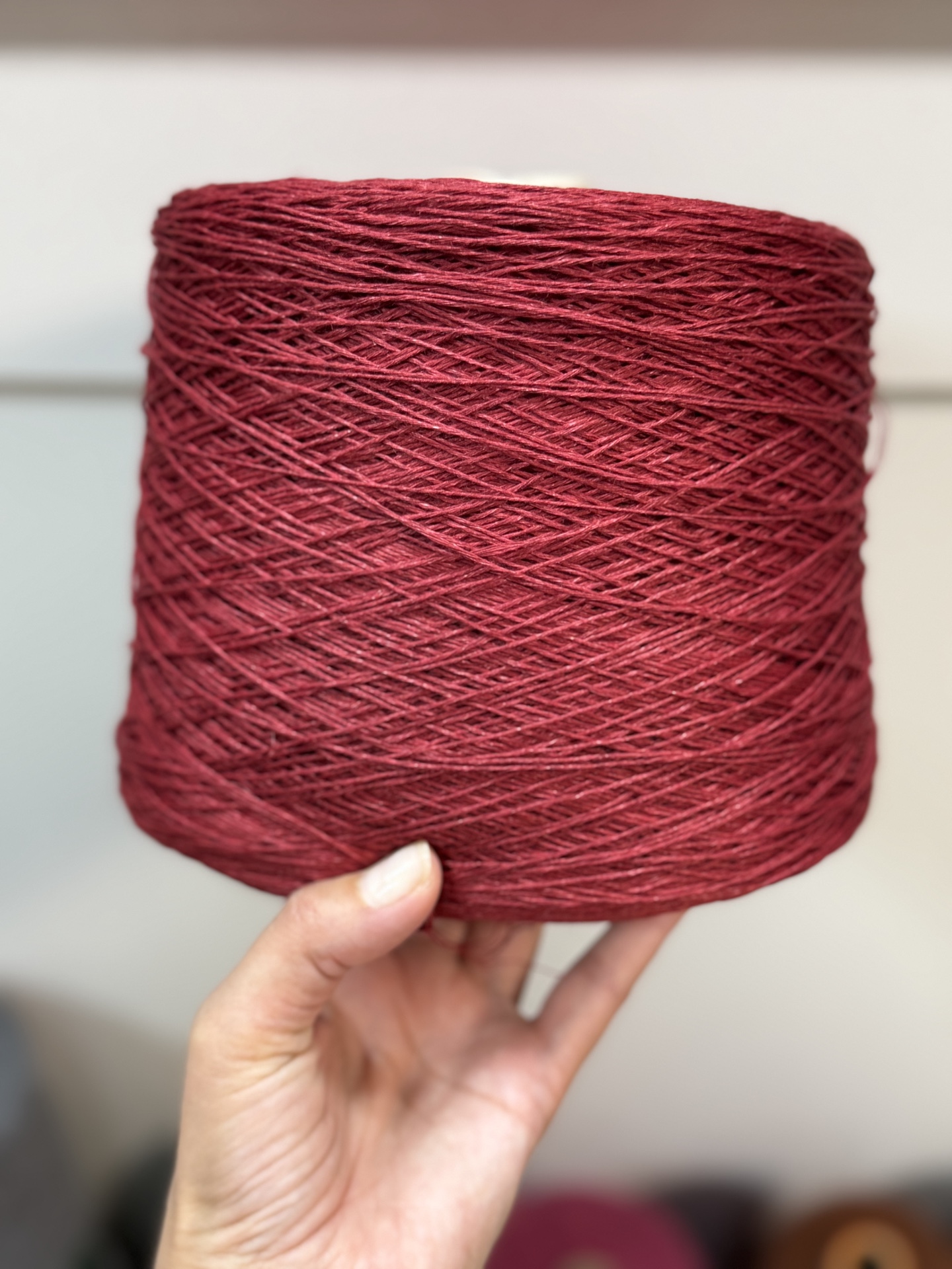 Лён Frescolino 61458 бордовый