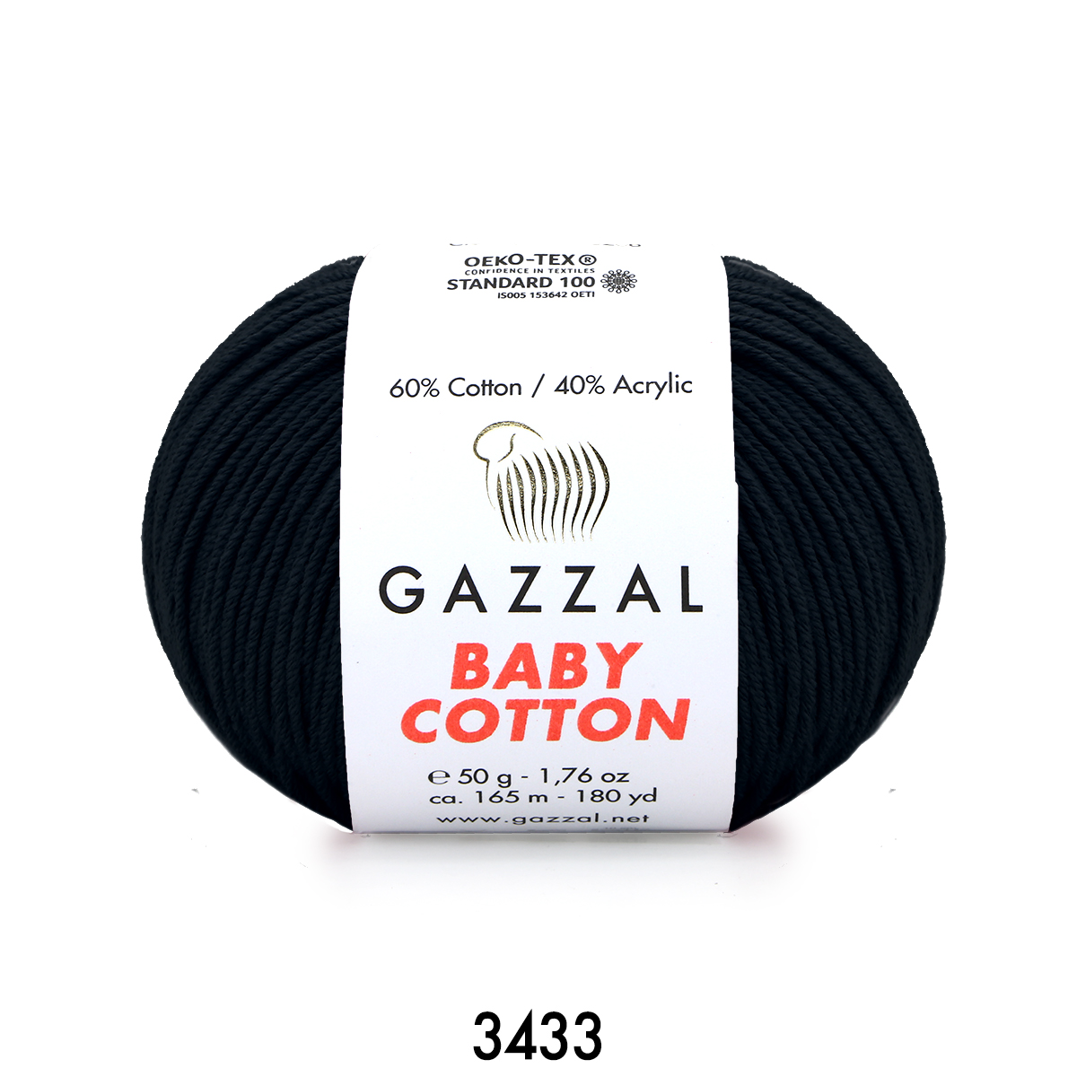 Gazzal Baby Cotton 3433 черный