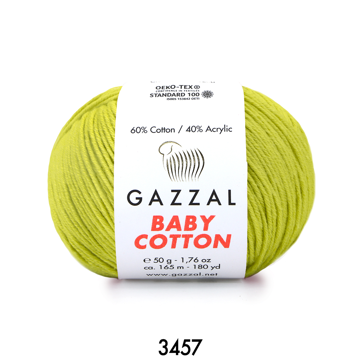 Gazzal Baby Cotton 3457 лайм
