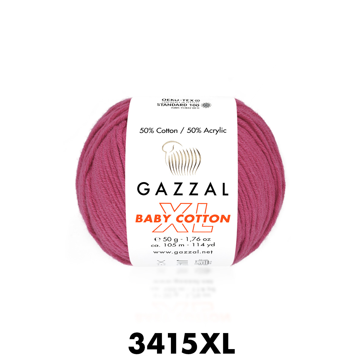 Gazzal Baby Cotton XL 3415 малина