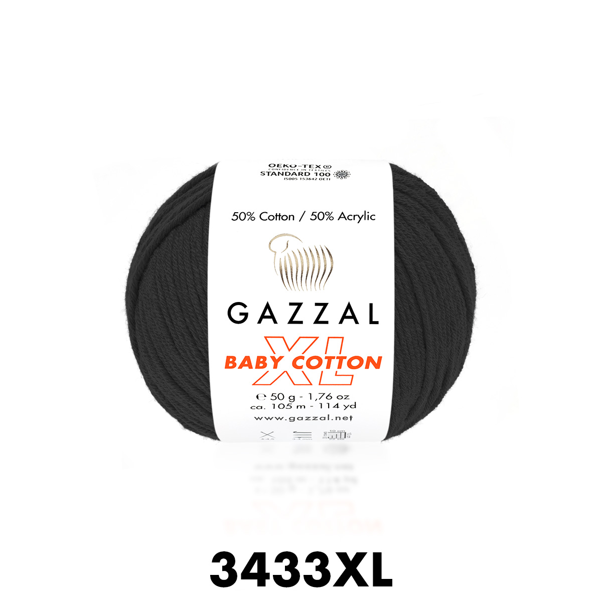 Gazzal Baby Cotton XL 3433 черный