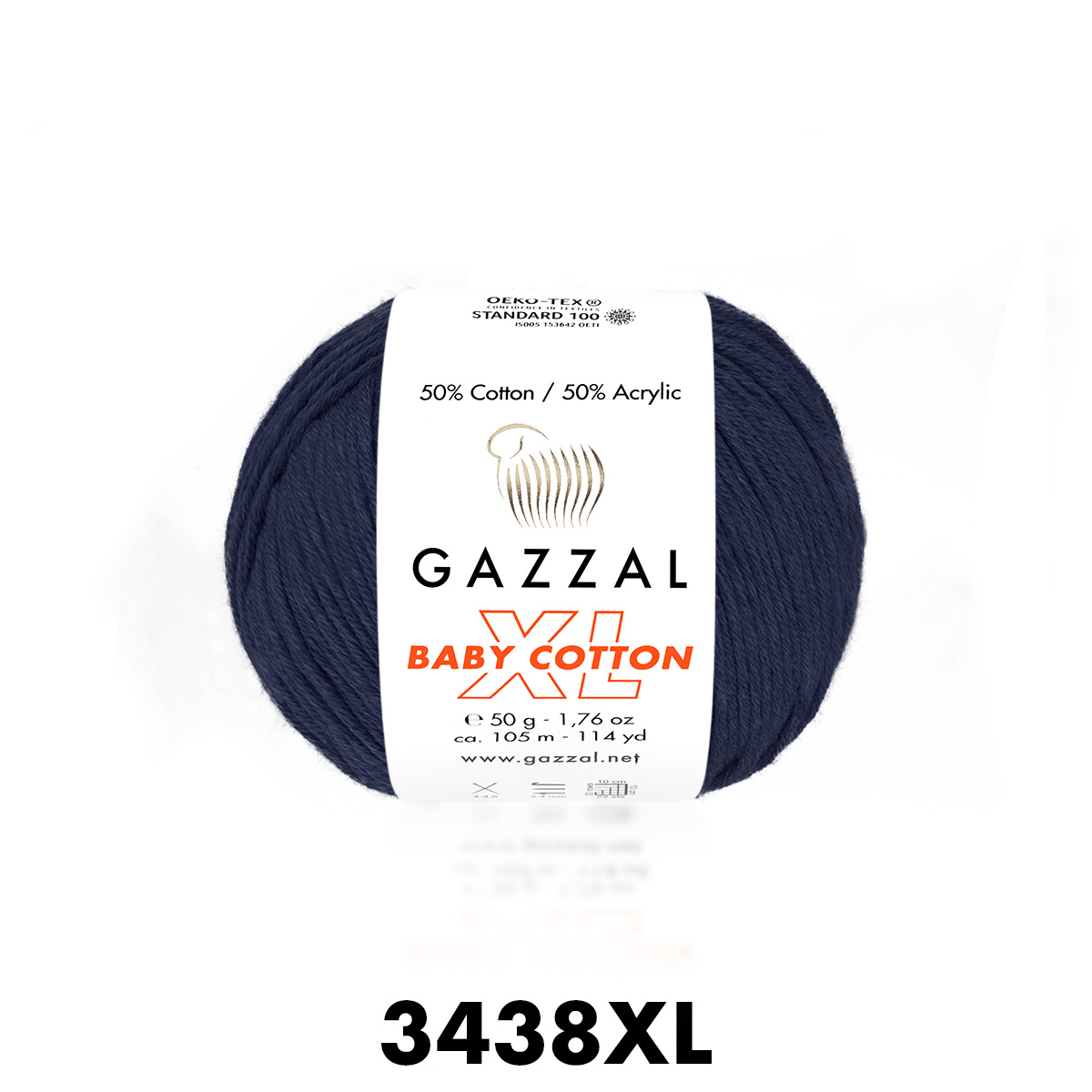 Gazzal Baby Cotton XL 3438 т.синий