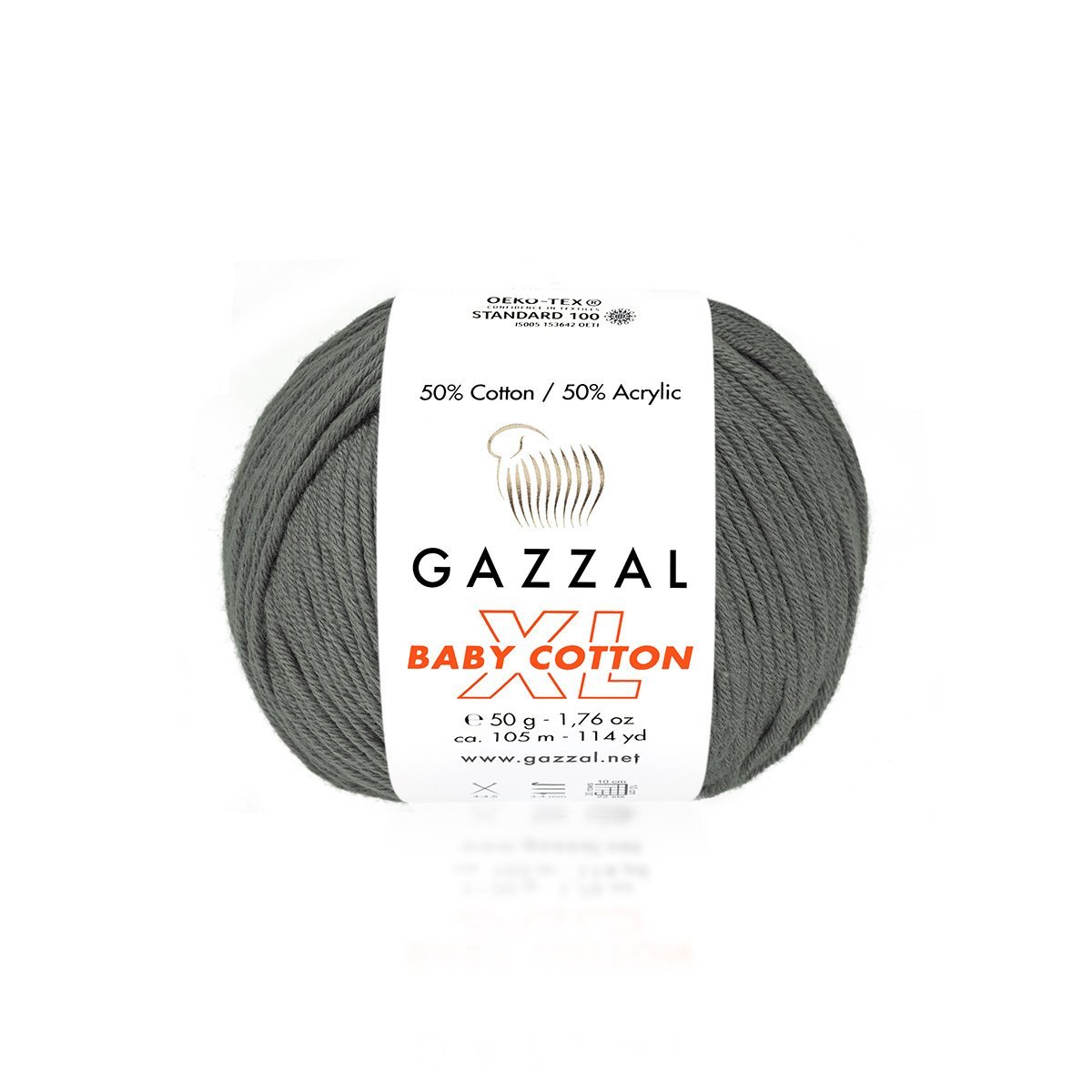 Gazzal Baby Cotton XL 3450 графит