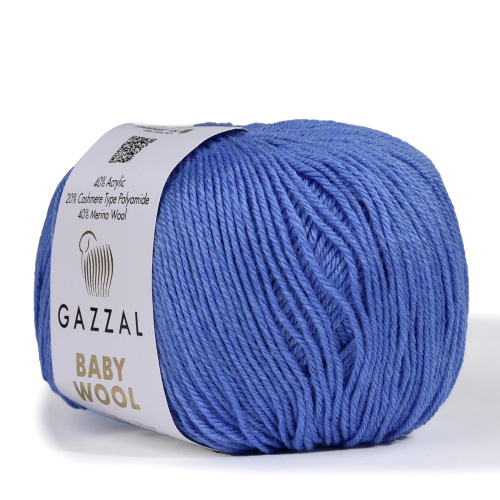 Gazzal baby wool 813 голубой