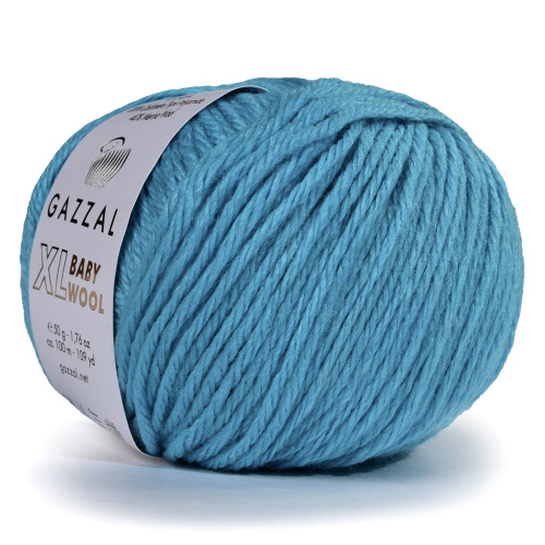 Gazzal baby wool XL 820 светло-бирюзовый