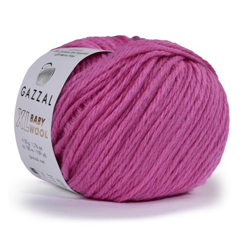 Gazzal baby wool XL 831 розовый