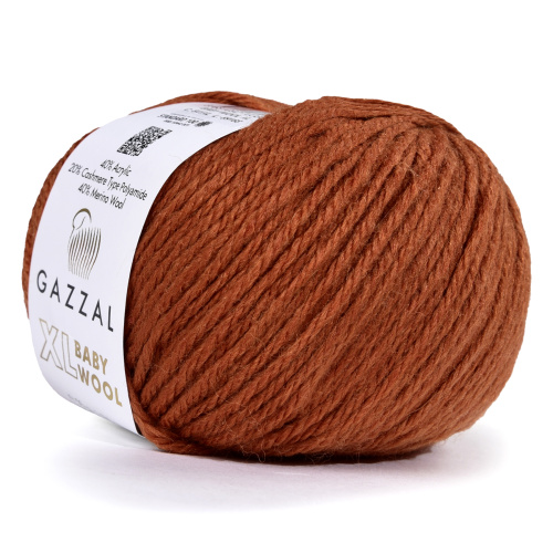 Gazzal baby wool XL 841 терракот