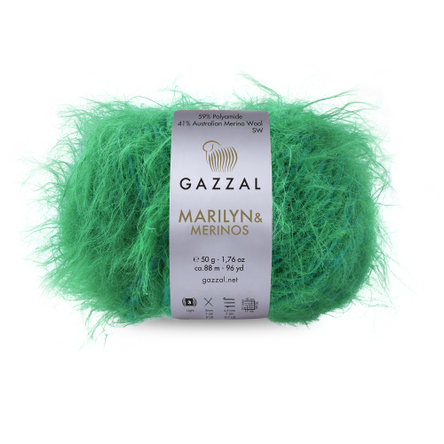 Gazzal Marilyn & Merinos 8258 изумруд