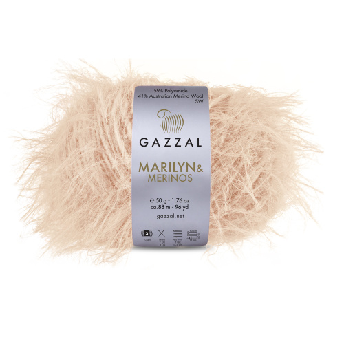 Gazzal Marilyn & Merinos 8271 крем брюле
