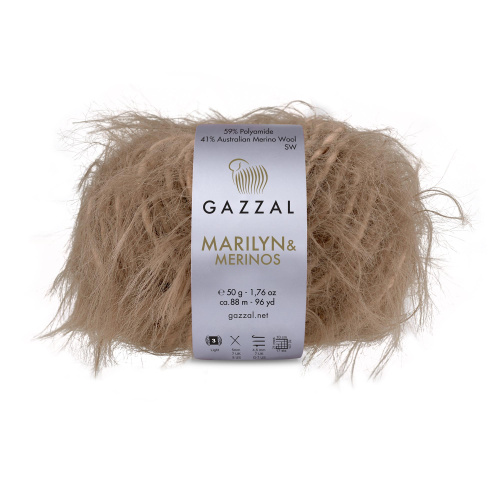 Gazzal Marilyn & Merinos 8272 капучино