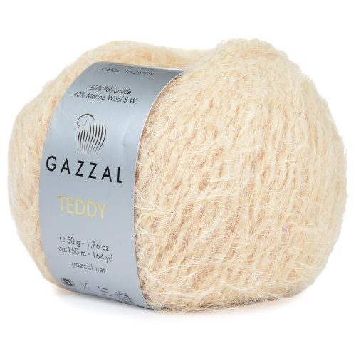 Gazzal Teddy 6534 нежный бежевый