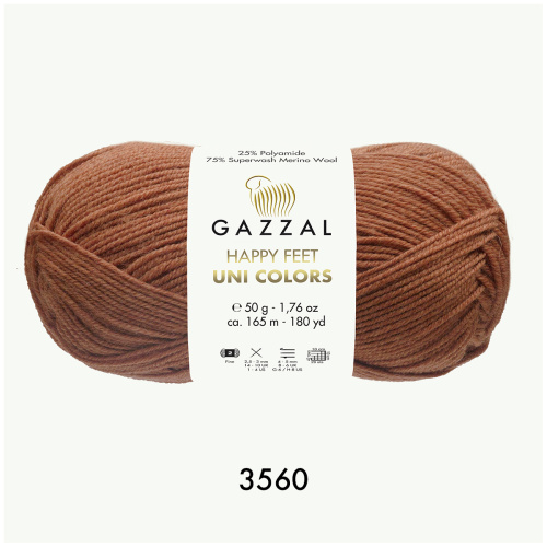 Happy Feet Uni Colors 3560 карамель