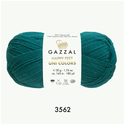 Happy Feet Uni Colors 3562 петроль