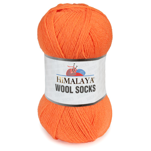 Himalaya wool socks 804 морковный