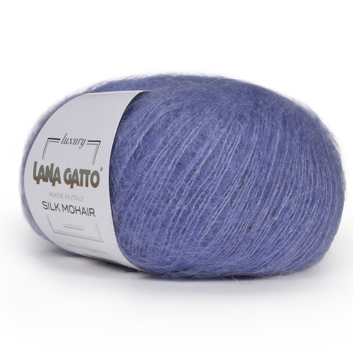 Lana Gatto SILK MOHAIR 6034 джинсовый