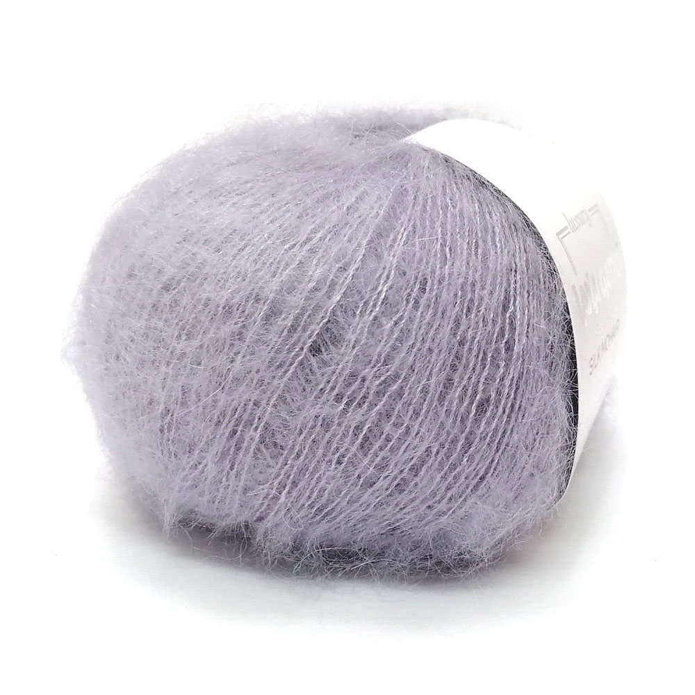 Lana Gatto SILK MOHAIR 9374 сиренево-серый