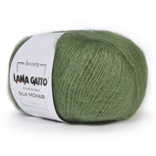 Lana Gatto SILK MOHAIR 9379 шалфей