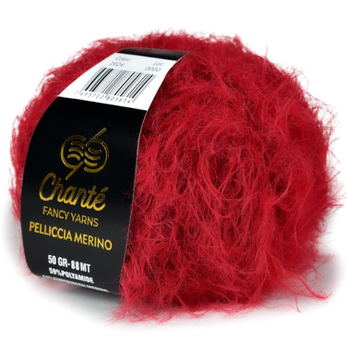 Pelliccia MERINO 2624 глубокий красный