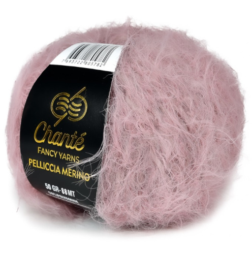 Pelliccia MERINO 2646 пыльно розовый