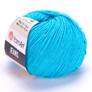 YarnArt jeans 33 светлая бирюза