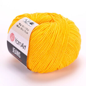 YarnArt jeans 35 желтый