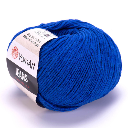 YarnArt jeans 47 ярко-синий