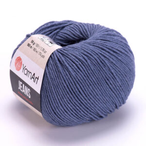 YarnArt jeans 68 серо-синий