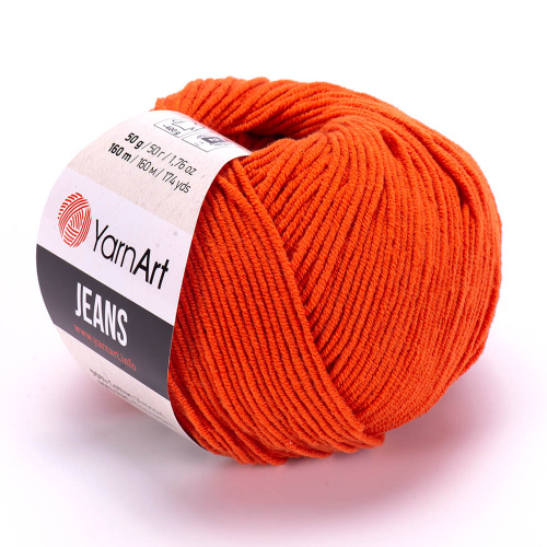 YarnArt jeans 85 морковка